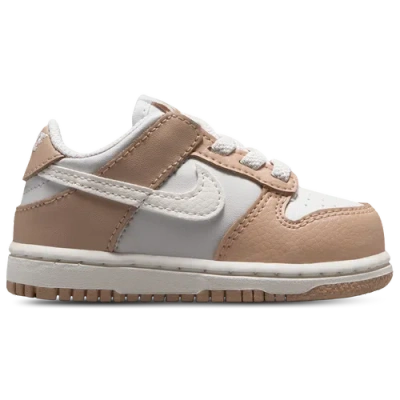 Nike Dunk Low In White/silver