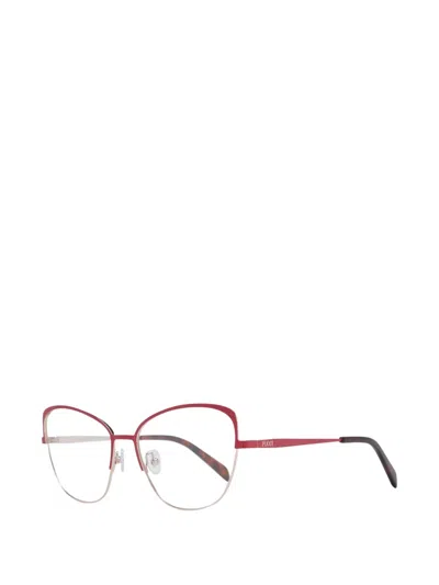 Pucci Red Women Optical Frames In Red