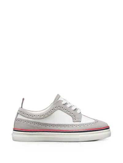 Thom Browne 롱윙 스웨이드 스니커즈 In Multi