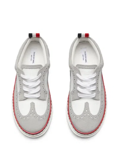 Thom Browne 롱윙 스웨이드 스니커즈 In Multi