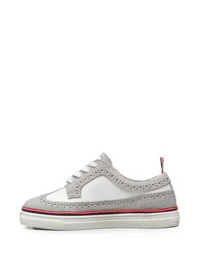 Thom Browne 롱윙 스웨이드 스니커즈 In Multi