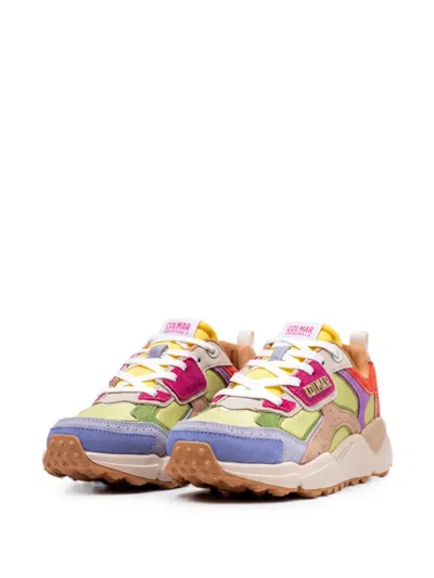 Colmar Garner Flash Suede-panelled Sneakers In Multi