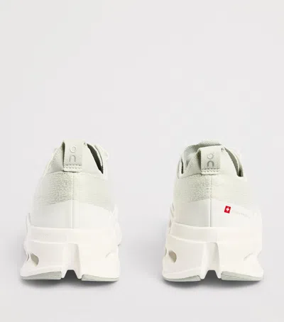 On Cloudsurfer Max Trainers In White