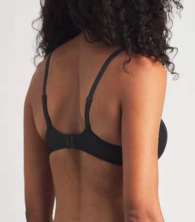 Chantelle Fleurs Memory T-shirt Bra In Black