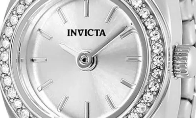 Invicta Mini Ring Watch In Silver