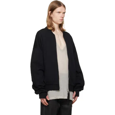 Thom Krom Black Msj 705 Bomber Jacket In Multi