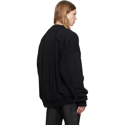 Thom Krom Black Msj 705 Bomber Jacket In Multi