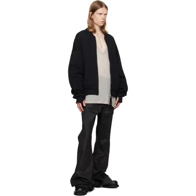 Thom Krom Black Msj 705 Bomber Jacket In Multi