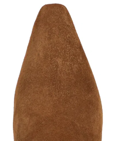 Sam Edelman Sylvia Knee High Boot In Warm Nutmeg Suede