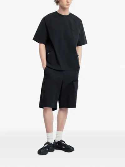 Spoonyard Uv-protective Technical Shorts In Black
