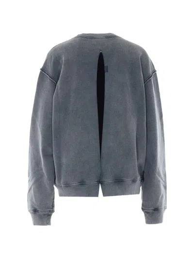 Haikure Shannen Washed Grey Sweatshirt In Gray