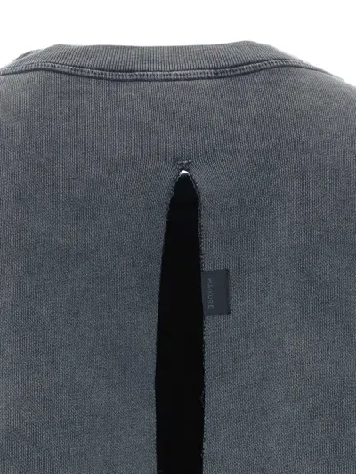 Haikure Shannen Washed Grey Sweatshirt In Gray