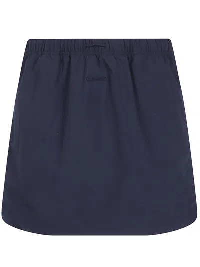 Essentials Silk Blend Micro Skirt In Black