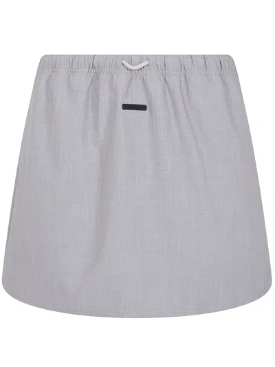 Essentials Micro Skirt In Gray