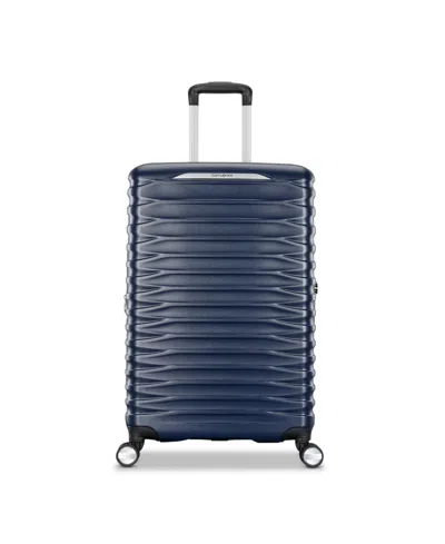 Samsonite Spin Tech 7 Medium Check-in Spinner In Midnight Navy