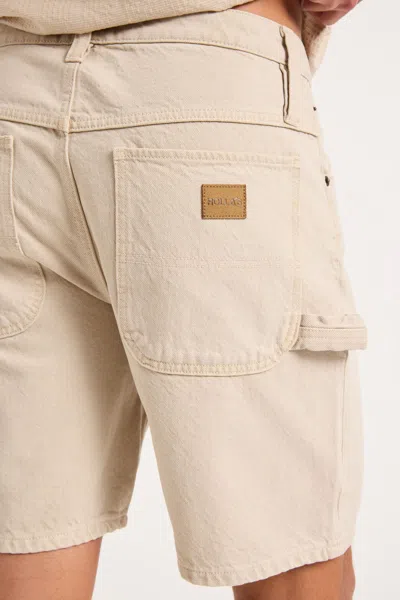 Rolla's Jeans Us Ezy Painter Short In Ecru