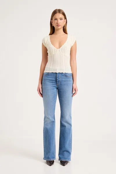 Rolla's Jeans Us Iris Knit Top In Iris Knit Top