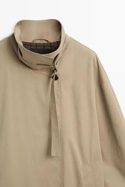 Massimo Dutti Buckle In Neutral