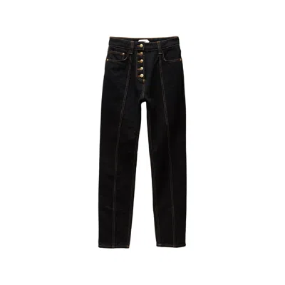 Versace Belt Loop Jeans In Black