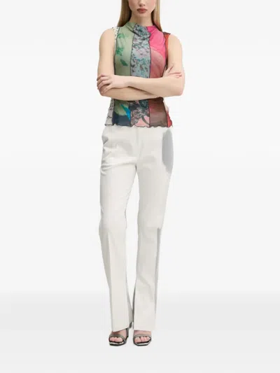 Desigual Abstact-print Top In Multi