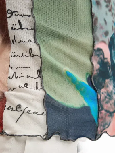 Desigual Abstact-print Top In Multi