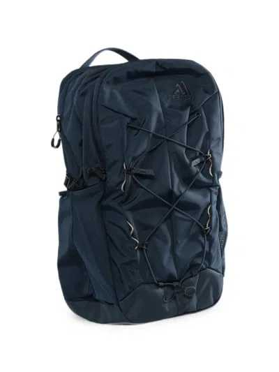 Gregory Teros Bungee-cord Logo-print Backpack In Blue