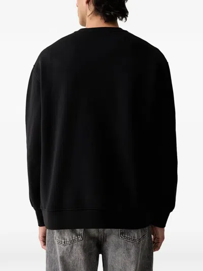 Levi's Logo-embroidered Sweatshirt In Black