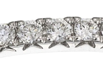Bony Levy Diamond Stacking Ring In Silver