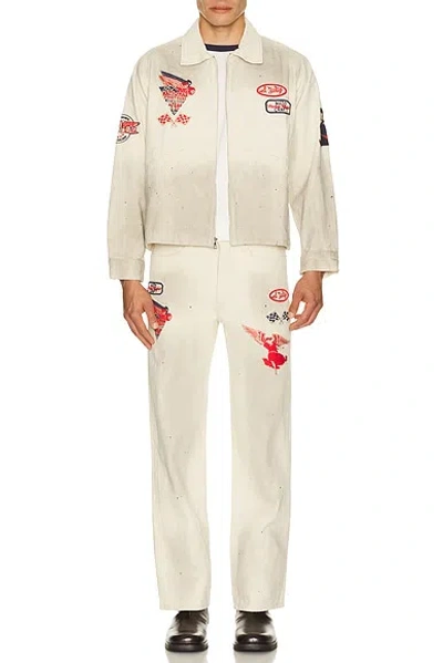 Samuel Zelig Service Pant In Neutral