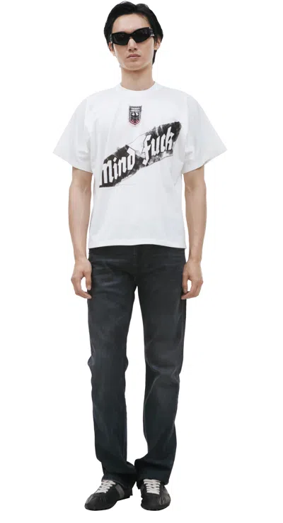 Prototypes White T-shirt With A Print In White