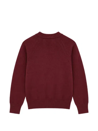 A.p.c. Logo Sweater In Multi