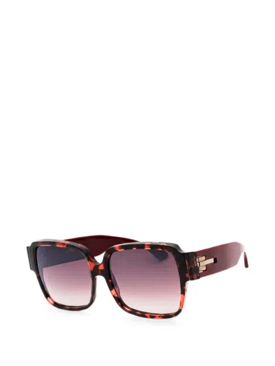Ic! Berlin Square-frame Sunglasses In Pink