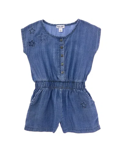 Splendid Indigo Star Romper In Blue