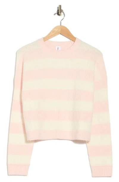 Abound Cozy Crew Pullover Sweater In Pink