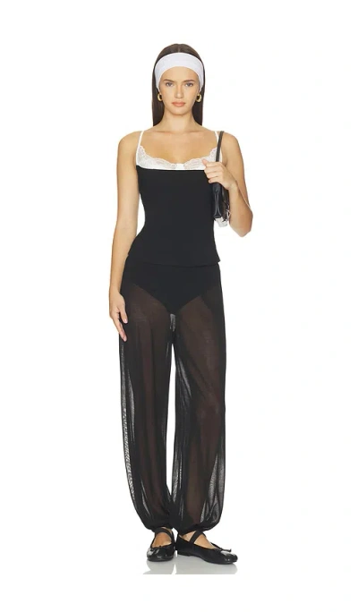 Lioness Heartstring Corset In Black