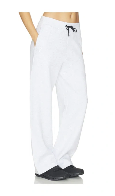 On Focus Tech Sweatpants In White