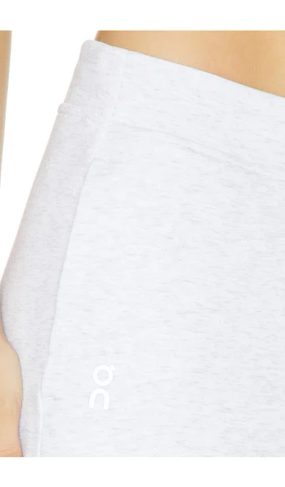 On Focus Tech Sweatpants In White