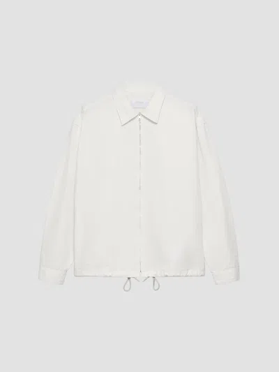Prada Cotton Shirt In White