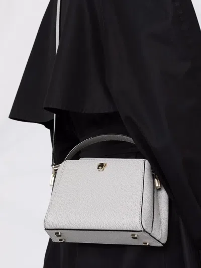 Valextra 브레라 마이크로 백 In White