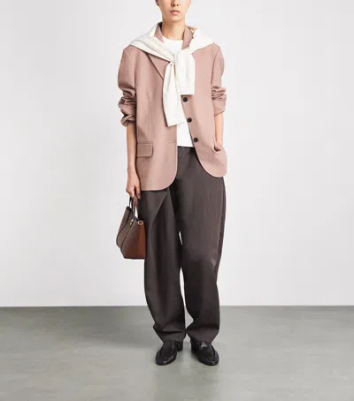 Me+em Oversized Blazer In Pink