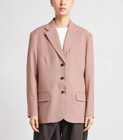Me+em Oversized Blazer In Pink