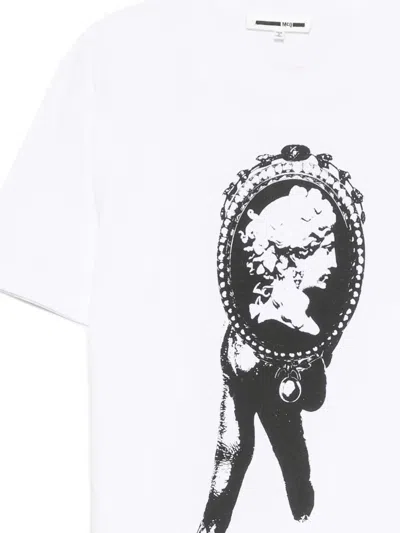 Mcq By Alexander Mcqueen 그래픽 프린트 티셔츠 In White