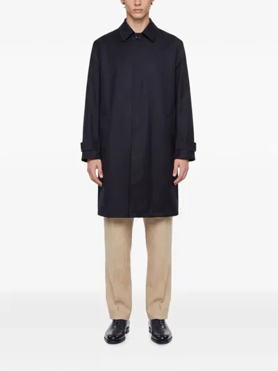 Kiton Button-fastening Single-breasted Coat In Multi