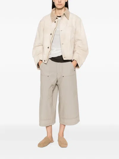 6397 Canvas Flight Jacket In Neutral