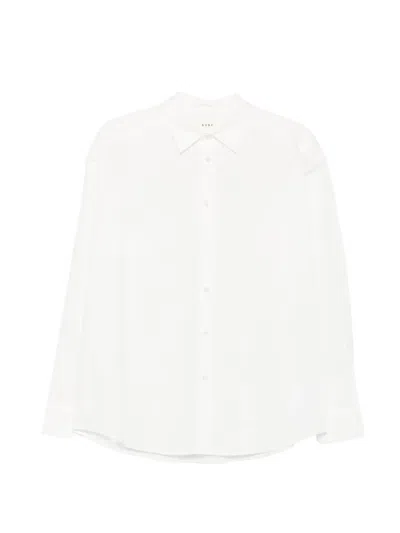 BUTTON-FASTENING LONG-SLEEVE SHIRT