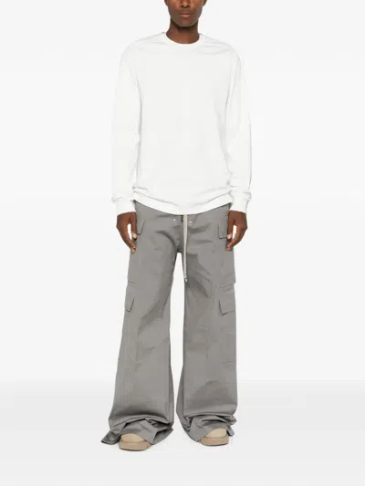 Rick Owens Drawstring Cargo Pants In Multi