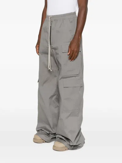 Rick Owens Drawstring Cargo Pants In Multi