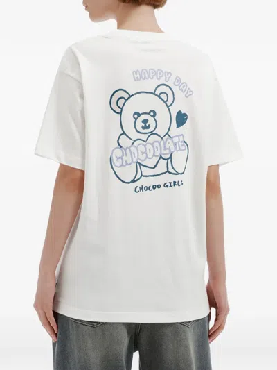 Chocoolate Graphic-print T-shirt In Multi