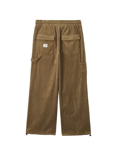 Five Cm Corduroy Drawstring Trousers In Multi