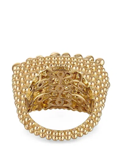 Eden Presley Bubbles Explosion Diamond Ring In Orange